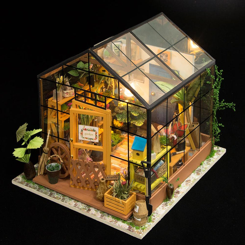 Cathy's Floral Greenhouse DG104 Lifestyle Dollhouse Miniature